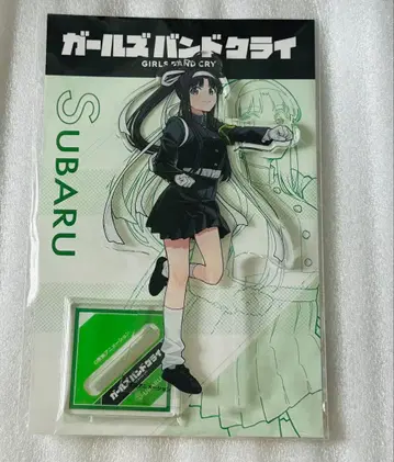 걸즈 밴드 클라이 응원단 아크릴 스탠드 야스와 스바루 시마무라 악기