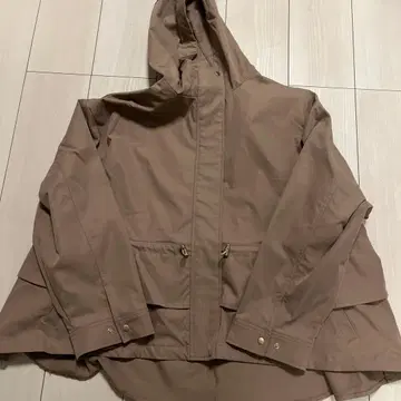 시마무라 hina 마운틴 후드티 드로스트 발수 베이지 6L