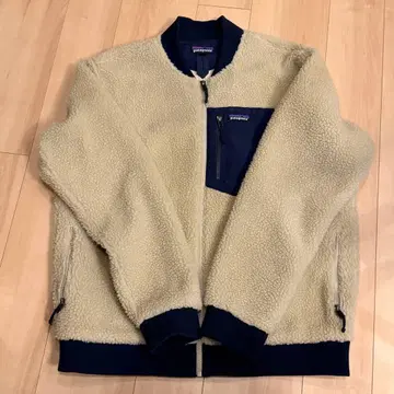 Patagonia 레트로x 플리스 자켓 보아 블루종 노카라