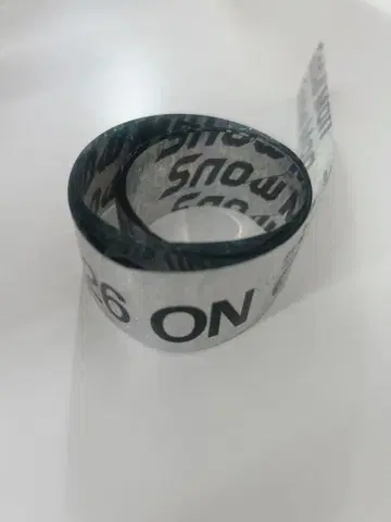 SnowMan 음고지신 은색 테이프 1개