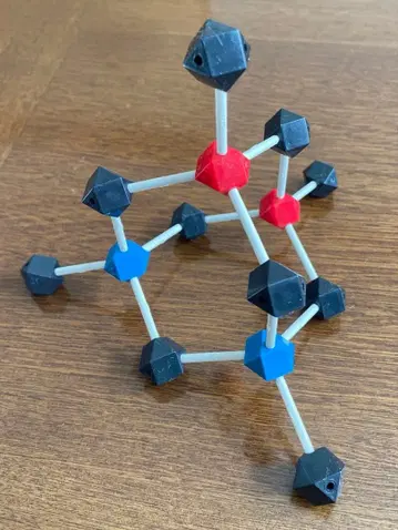 HGS 분자 구조 모형 A형 세트 외