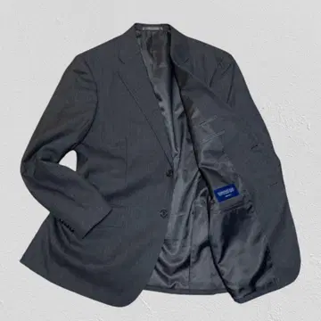 비즈니스 테일러드 자켓 스트라이프 이탈리아제 원단 울 100% AB6