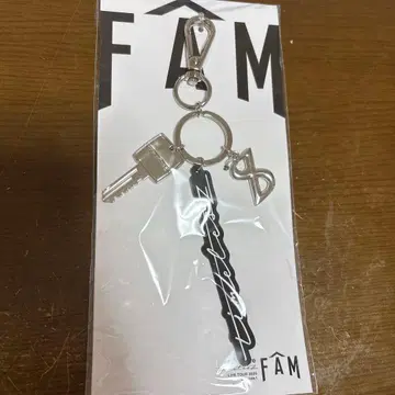 FAM timelesz 키링 블랙 PVC제