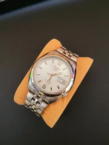 [ TM031 ] Seiko 자동 감기 손목시계 실버