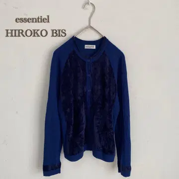 [ essentiel/HIROKO BIS ] 가디건 겉옷 울 이종 소재