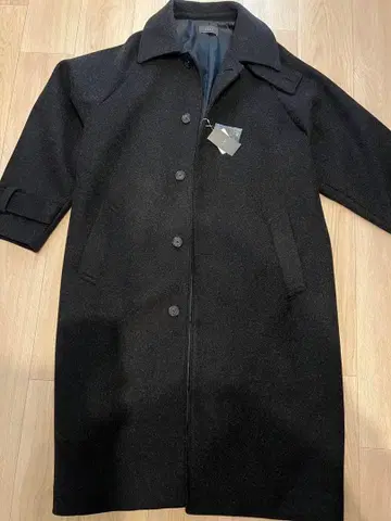 CLEL 테크 멜톤 루즈 스텐카라 코트