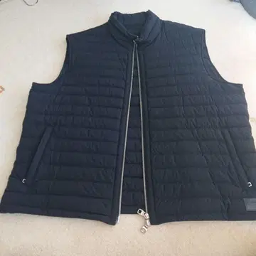 dunhill 네이비 퀼팅 베스트