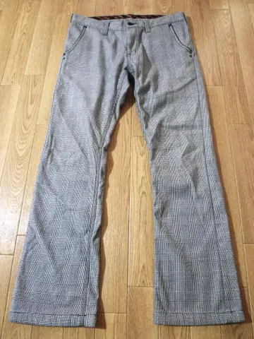 에드윈 EDWIN K40391 글렌체크 방한 방풍 팬츠 웜 L