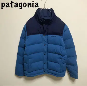 patagonia(파타고니아) 다운 자켓 두꺼운 원단 스카이블루 남성용