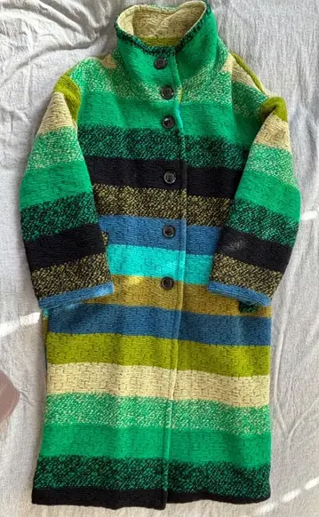 92% OFF [새상품] 모드풀레 이탈리아제의 컬러풀한 코트