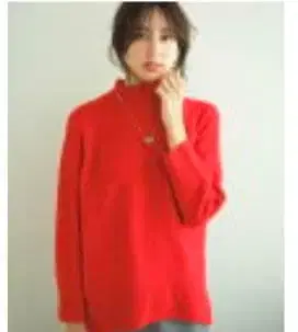 anysis 스웨터 빨간색