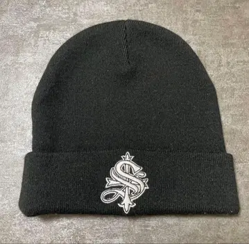 SUPPLIER 블랙 니트 모자