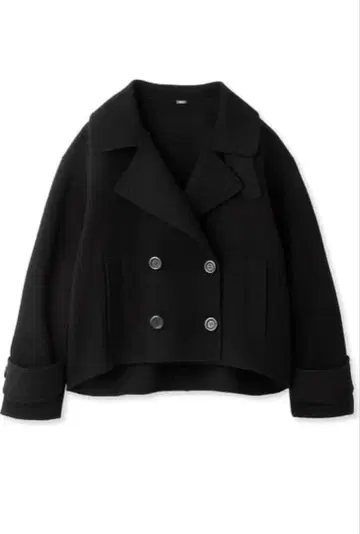 숏 기장 리버 더블 코트 Mila Owen