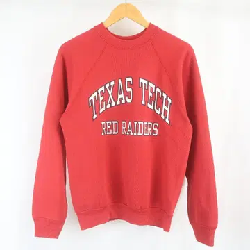 90s USA제 TEXAS TECH 영문 프린트 맨투맨 트레이닝복