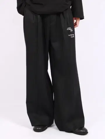 DAIRIKU 25AW TATTOO WIDE SLACKS