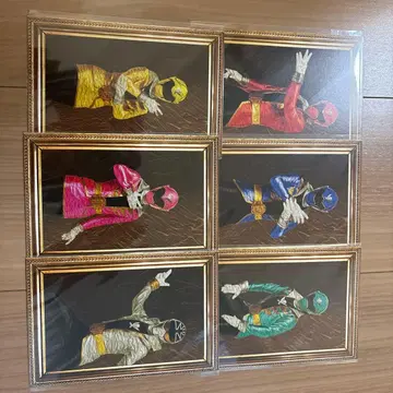 전 슈퍼 전대전 액자 비주얼 카드 해적전대 고카이저