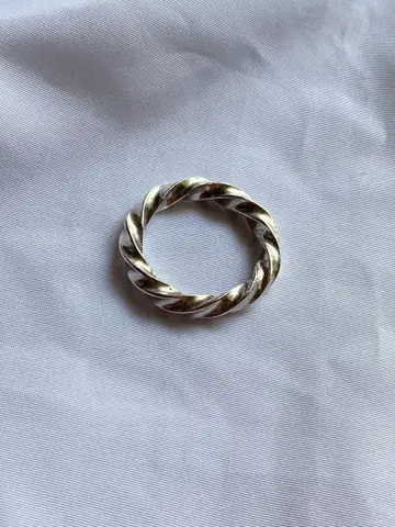 트위스트 링 925 멕시칸 실버