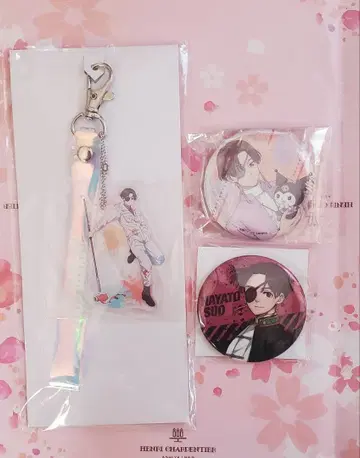 윈브레 소방 산리오 전 글리터 캔뱃지 AGF