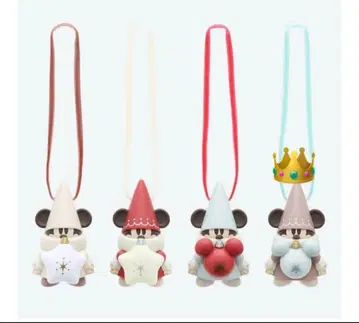 릴린린 캡슐 토이 브라운 베이지 빨간색 파랑 디즈니 크리스마스 2025