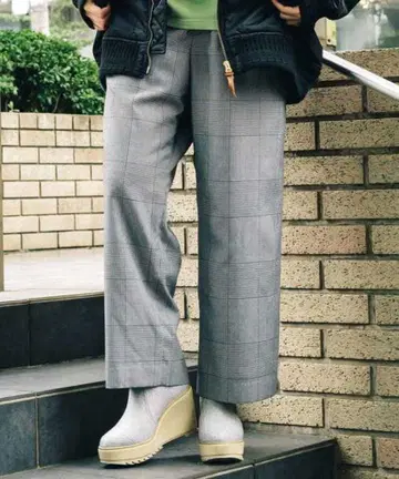 [ 새상품 ] mercibeaucoup 멜트 체크 팬츠