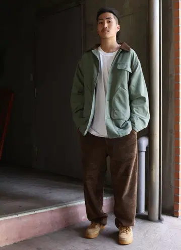 라파예트 lafayette 코튼 트윌 커버올 자켓