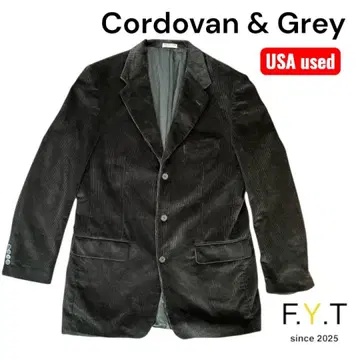 Cordovan & Grey 코듀로이 테일러드 자켓 USA 구제 의류