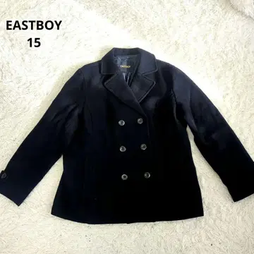 새상품급 빅 사이즈 15 EASTBOY 피코트 네이비 2XL