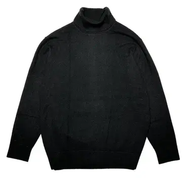 UNIQLO 캐시미어 터틀넥 스웨터 4XL 블랙 오버 사이즈 니트