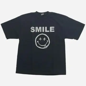 SCREEN STARS SMILE 닐바나 티셔츠