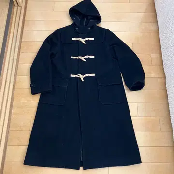 빔즈 보이 더플 코트 롱 코트 네이비