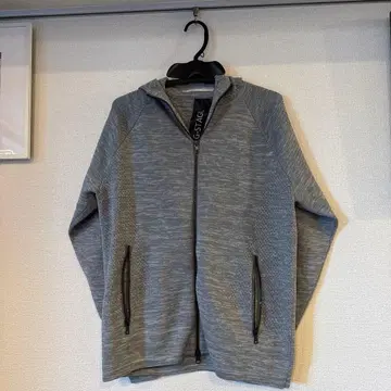 G-STAGE 풀 집업 후드 부착 저리 상하의 그레이