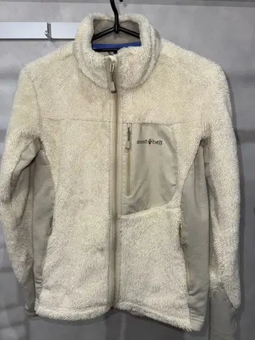 mont-bell 플리스 자켓 S 크림색