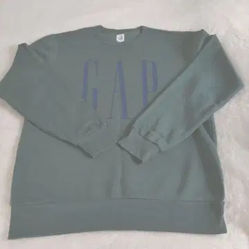 GAP 다크 그린 빅 로고 맨투맨 트레이닝복