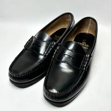 REGAL 여성용 24.0cm 코인 로퍼 FH14 가죽 로우힐