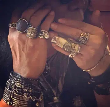 [ Share Spirit ] 앤틱 로얄 코인 링 13호