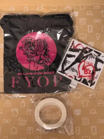 B'z FYOP 가챠가챠 3종