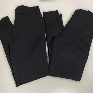 벨 시리즈 두꺼운 소재 블랙 압박 레깅스 L 사이즈 2장 세트