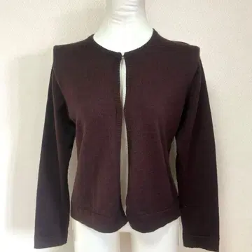 앨리스버리 Aylesbury 울 가디건 [ L ] 다크 브라운 고급