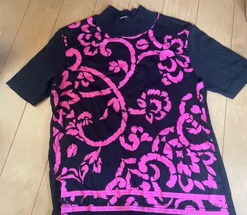 LEONARD 플로럴 디자인 반팔 T셔츠 M