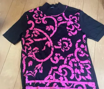 LEONARD 플로럴 디자인 반팔 T셔츠 M