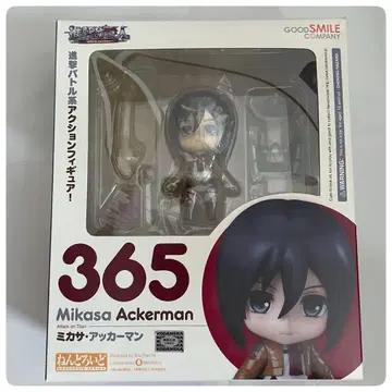 [ 미개봉 ] 진격의 거인 미카사 아커만 피규어 365 넨도로이드