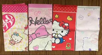 헬로키티 산리오 캐릭터 냅킨 4개 타월 5개 세트