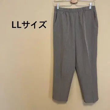 [ 새상품급 ] 여성용/팬츠/베이지/무지/심플/허리밴딩