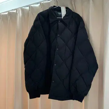 UNIQLO PUFFTECH 퀼팅 자켓 XL 블랙