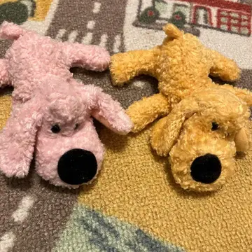 강아지 루크? 봉제 인형 2개 세트