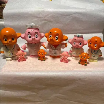 사토짱 의사 캐릭터 피규어 세트 9체 세트