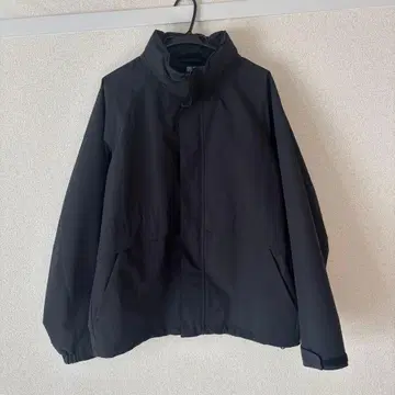 유니클로 윈드프루프 스탠드 블루종 아우터 자켓 블랙 L