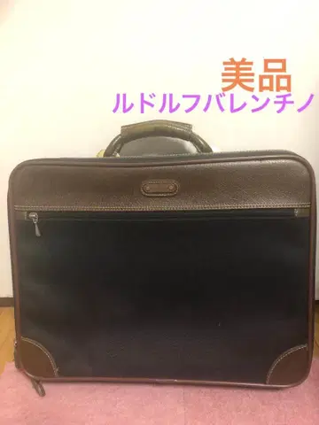 블랙 합성 피혁 비즈니스 백 숄더 스트랩 포함 2웨이 새상품급