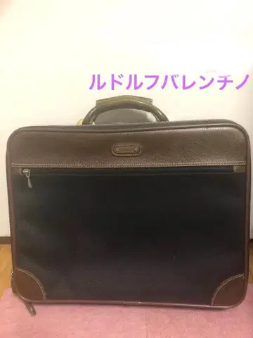 블랙 합성 피혁 비즈니스 백 숄더 스트랩 포함 2웨이