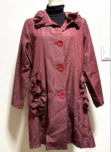 [ 코이비토 미사키 ] 프릴 디자인 캐주얼 코트 M~L 사이즈